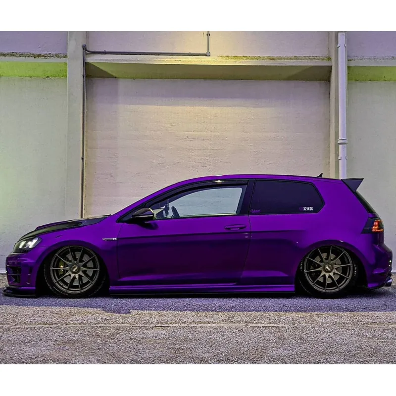 Gloss Purple Chrome Wrap