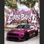 Ravoony Plus Glossy Metallic Rubellite Purple Vinyl Wrap