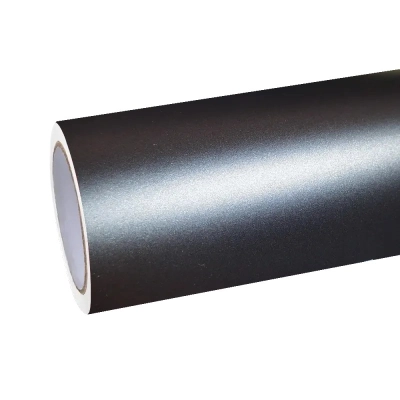 Ravoony Plus Matte Metallic Meteorites Grey Car Vinyl Wrap 01