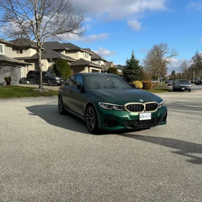 Ravoony Plus Matte Chrome Venom Green Car Wrap 02