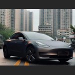 Ravoony Plus Matte Pearl Metal Grey Car Vinyl Wrap