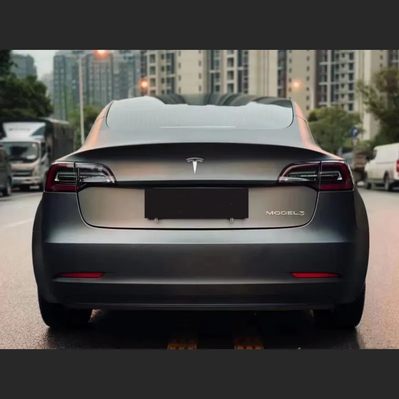 Ravoony Plus Matte Pearl Metal Grey Car Vinyl Wrap