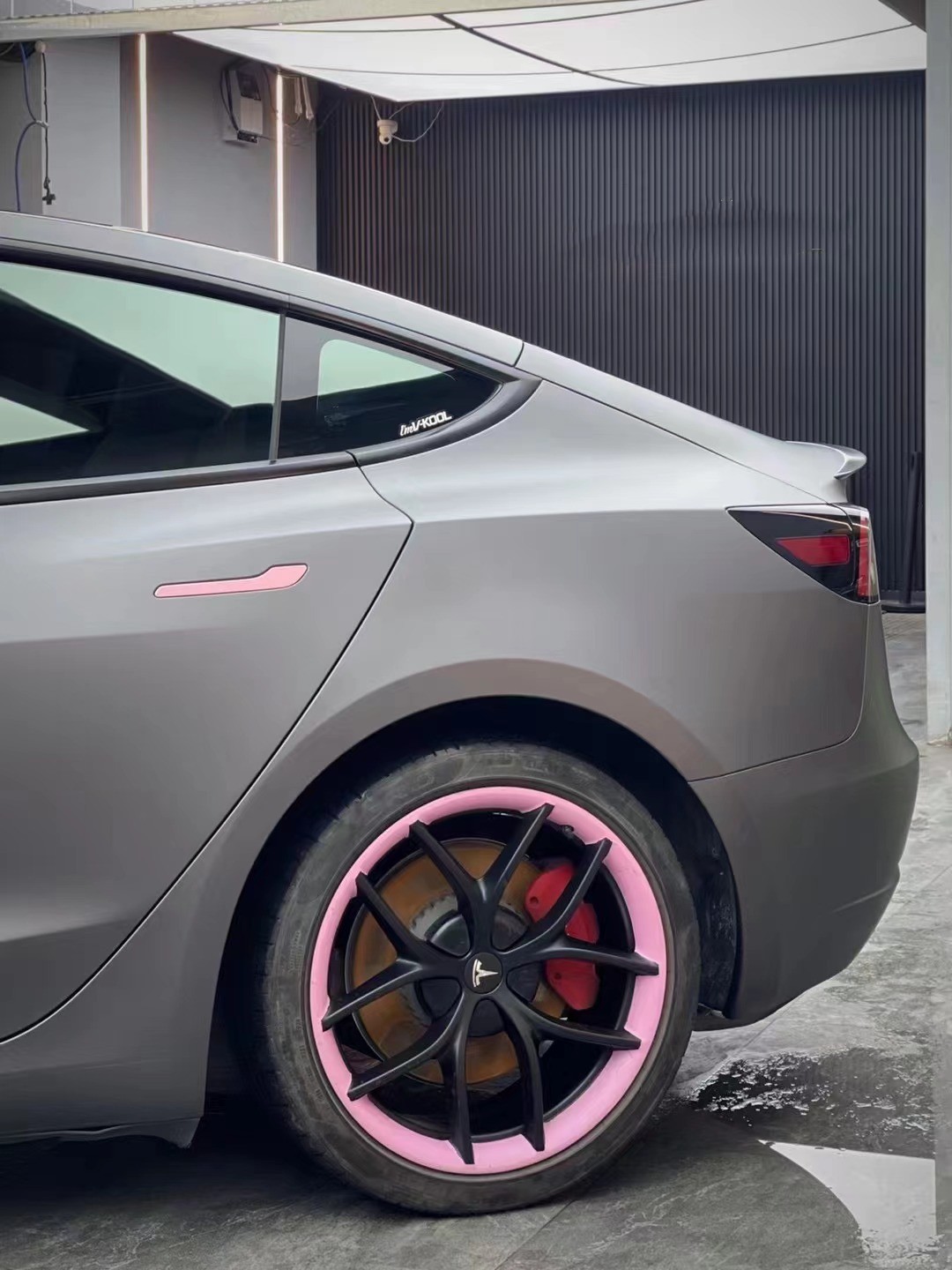 Ravoony Plus Matte Pearl Metal Grey Car Vinyl Wrap