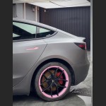 Ravoony Plus Matte Pearl Metal Grey Car Vinyl Wrap