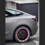 Ravoony Plus Matte Pearl Metal Grey Car Vinyl Wrap