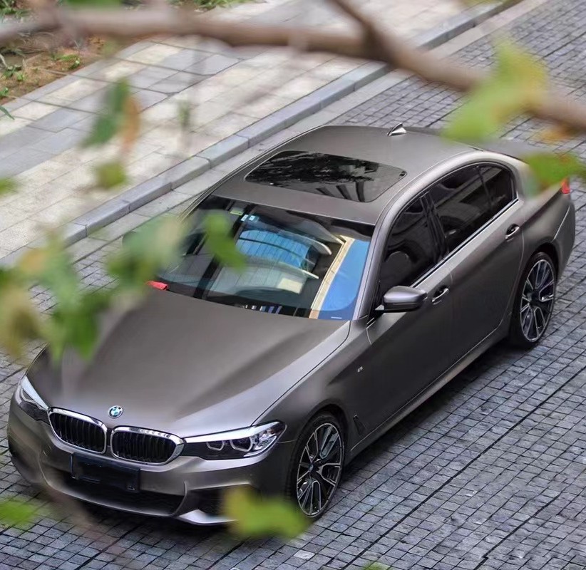 Ravoony Plus Ultra- Matte Metallic Charcoal Grey Car Vinyl Wrap