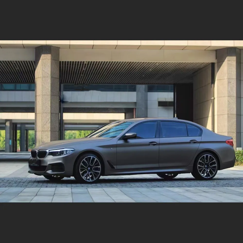 Ravoony Plus Ultra- Matte Metallic Charcoal Grey Car Vinyl Wrap