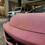 Ravoony Plus Super Glitter Pink Car Vinyl Wrap