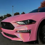 Ravoony Plus Glossy Laser Pink Car Vinyl Wrap