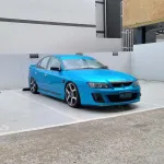 Ravoony Plus Glossy Metallic Atomic Cyan Car Vinyl Wrap