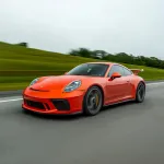 Ravoony Basic Glossy Metal Paint Orange Car Wrap