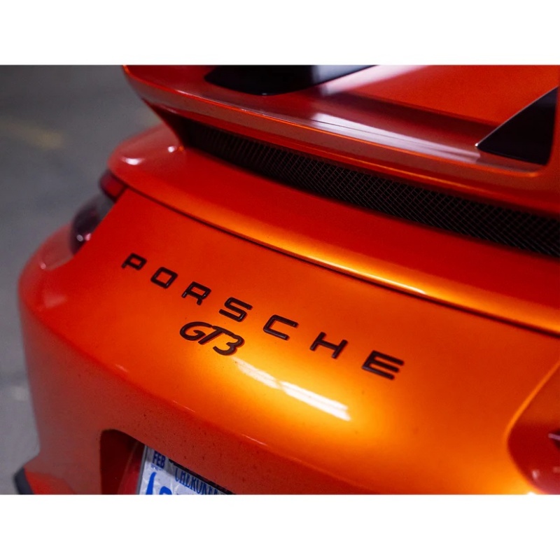 Ravoony Basic Glossy Metal Paint Orange Car Wrap