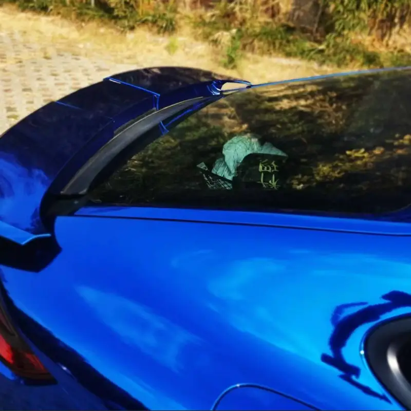 Ravoony Plus Glossy Chrome Blue Car Vinyl Wrap
