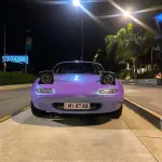 Ravoony Plus Twin Candy Purple Green Car Wrap