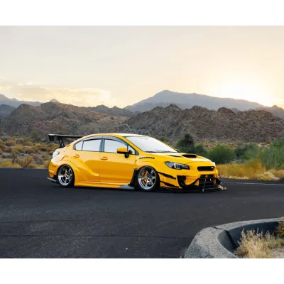 Ravoony Basic Gloss Sunflower Yellow Vinyl Wrap 02