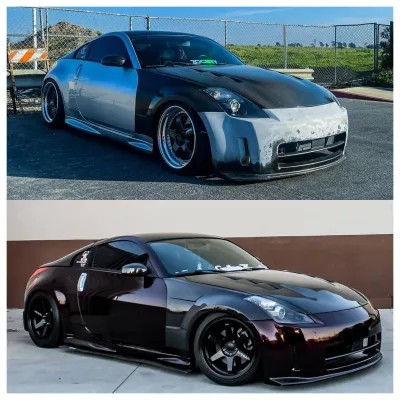 Ravoony Plus Gloss Black Rose Vinyl Wrap 02