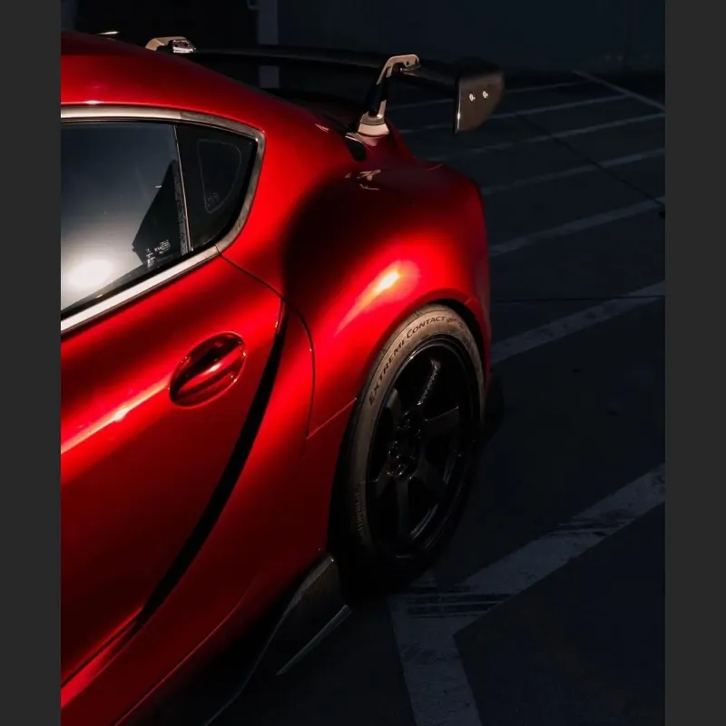 Ravoony Pro Gloss Metallic Vampire Red TPU Paint Protection Film