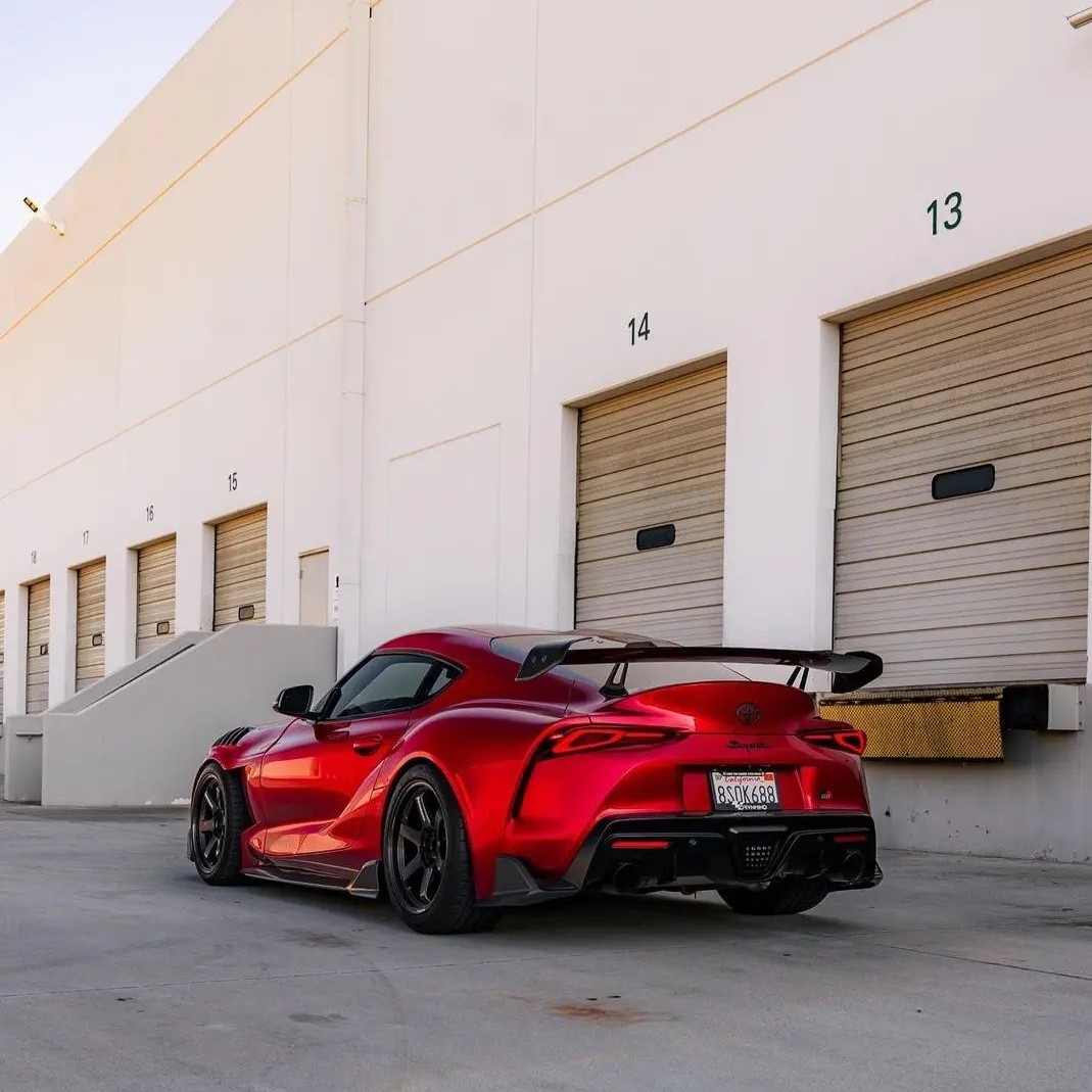 Ravoony Pro Gloss Metallic Vampire Red TPU Paint Protection Film