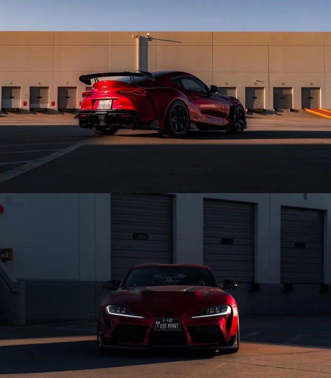 Ravoony Pro Gloss Metallic Vampire Red TPU Paint Protection Film