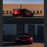 Ravoony Pro Gloss Metallic Vampire Red TPU Paint Protection Film
