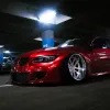 Ravoony Plus Gloss Metallic Vampire Red Vinyl Car Wrap