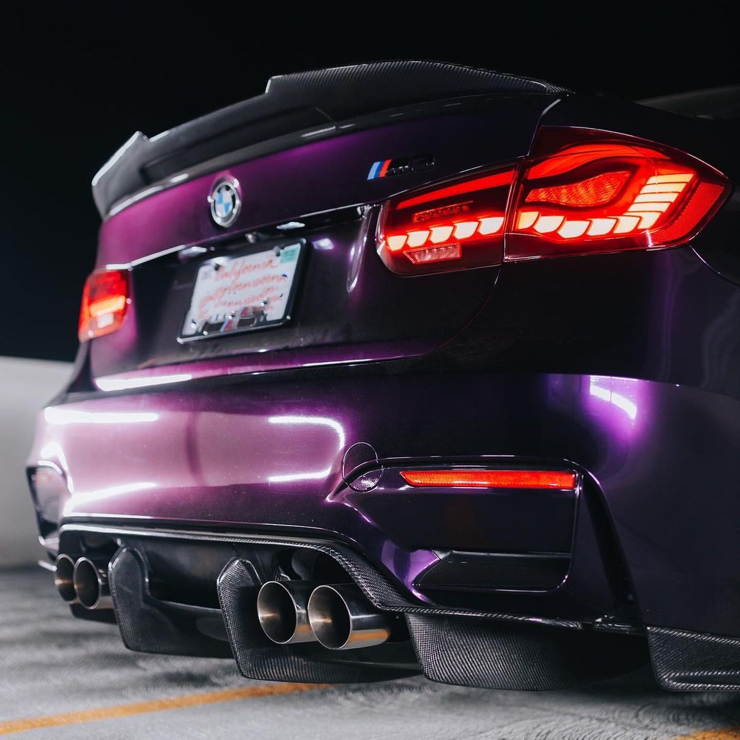 Ravoony Plus Gloss Midnight Purple Car Vinyl Wrap