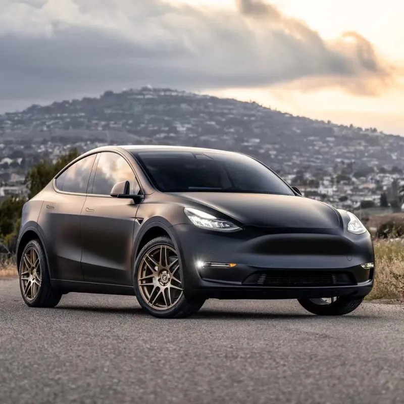 Ravoony Plus Casting Matte Black Vinyl Wrap