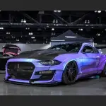 Ravoony Plus Twin Candy Purple Green Car Wrap