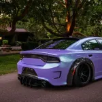 Ravoony Plus Twin Candy Purple Green Car Wrap