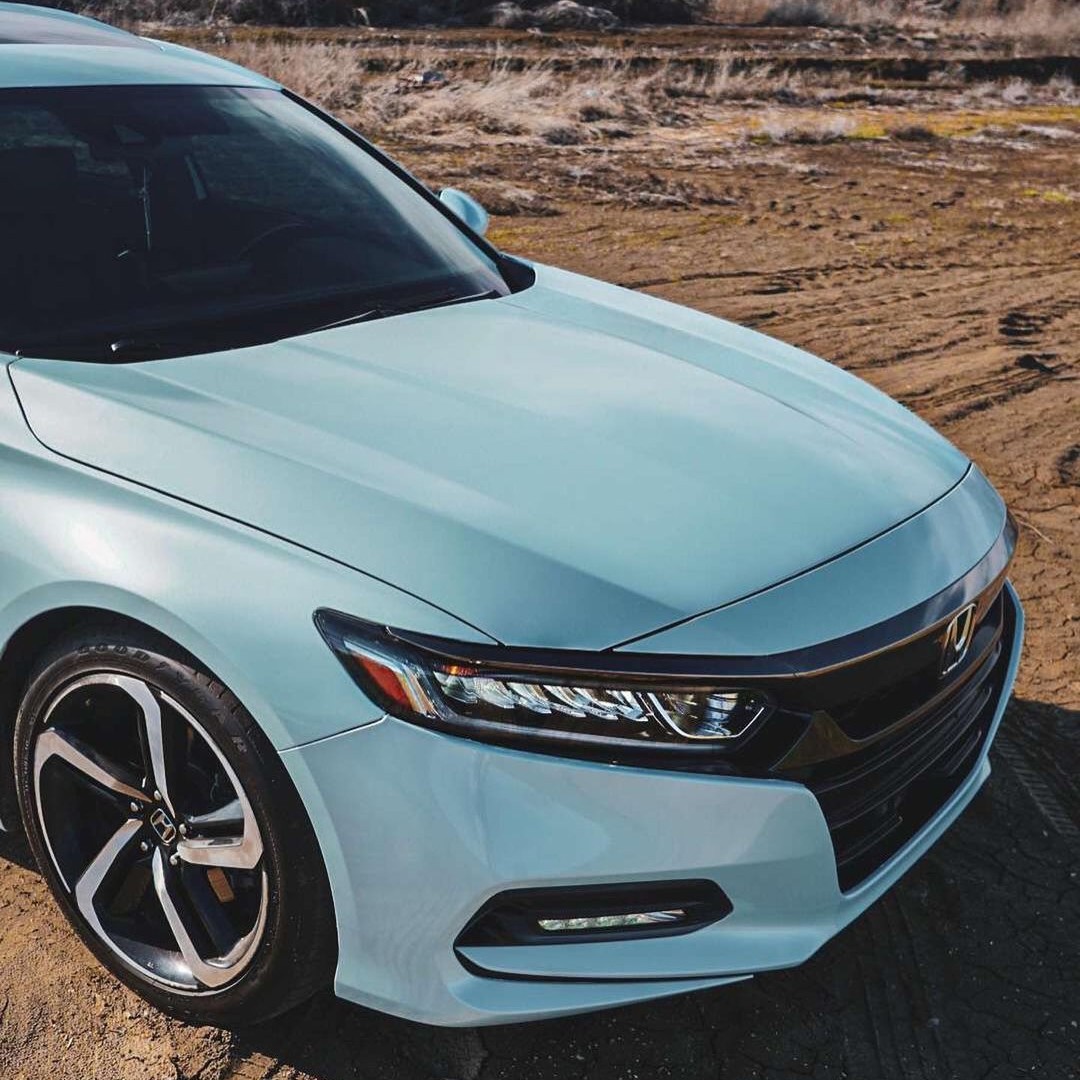 Ravoony Plus Glossy Macaron Jazz Blue Car Vinyl Wrap