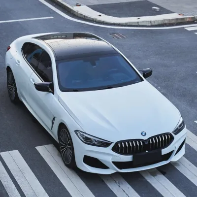 Ravoony Plus Ultimate Flat Bluish White Car Wrap 02