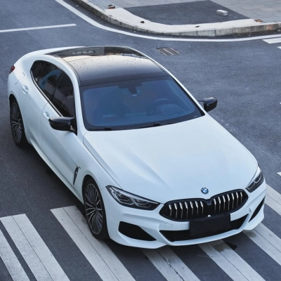 Ravoony Plus Ultimate Flat Bluish White Car Wrap 02