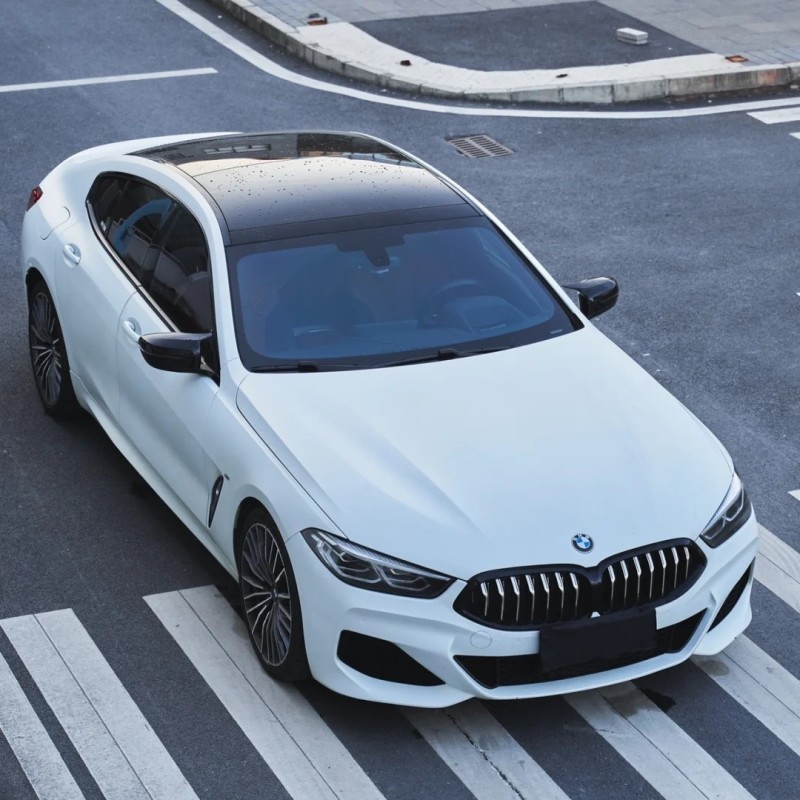 Ravoony Plus Ultimate Flat Bluish White Car Wrap