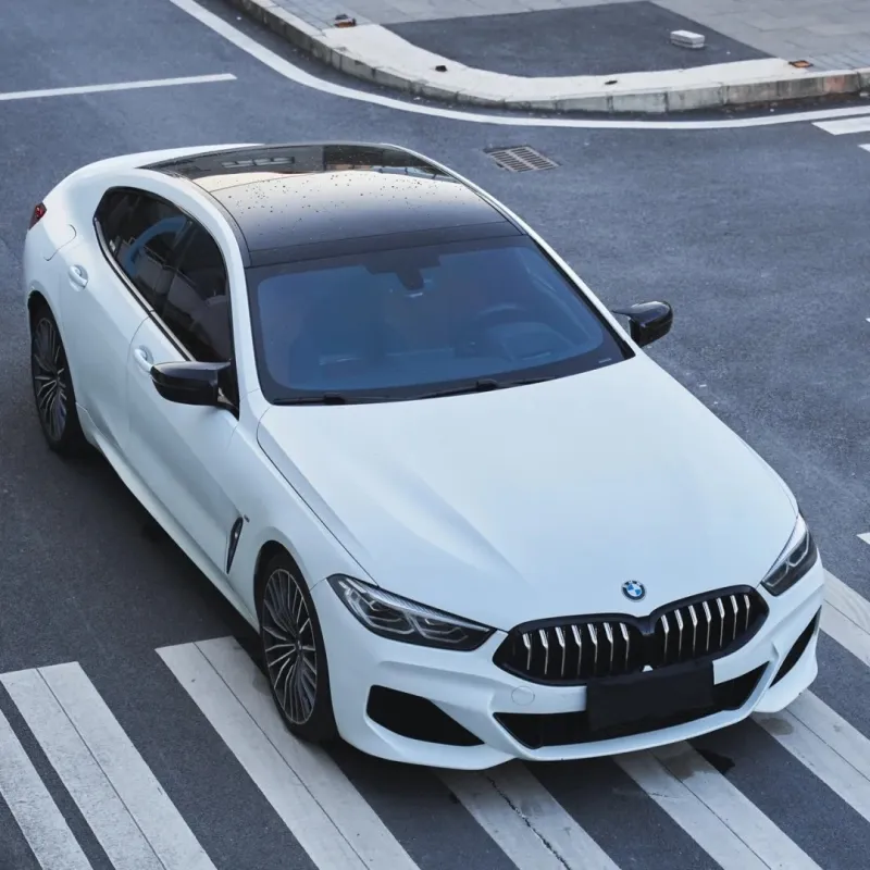 Ravoony Plus Ultimate Flat Bluish White Car Wrap