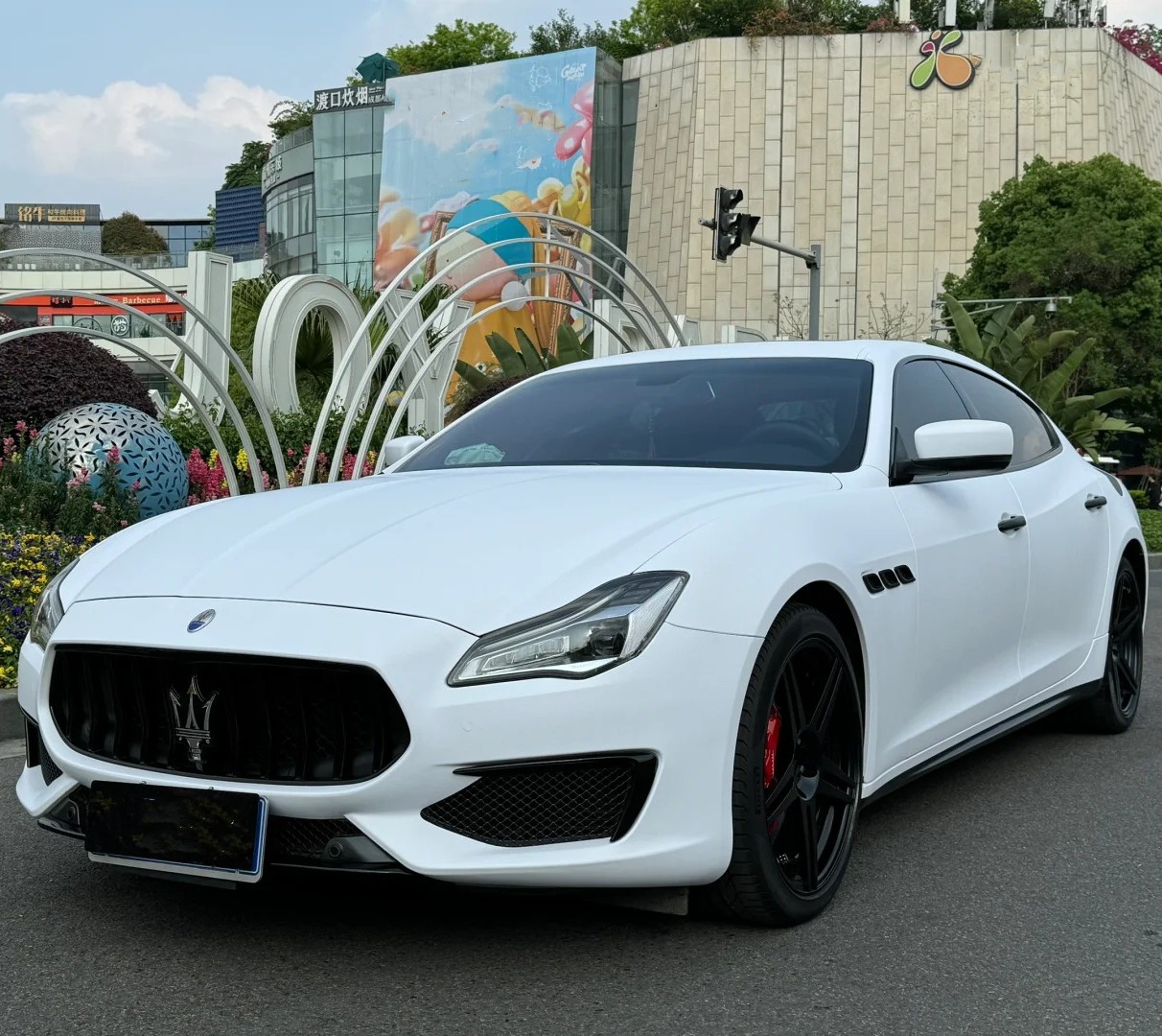 Ravoony Plus Ultimate Flat Bluish White Car Wrap