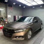 Ravoony Baisc Ultra-Matte Brown Grey Car Wrap