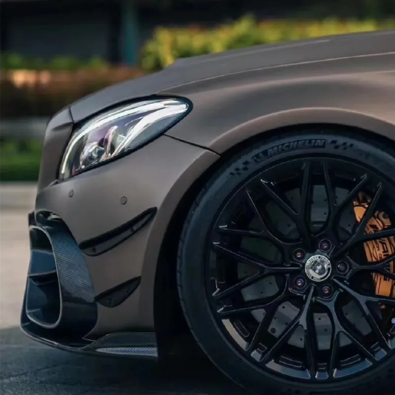 Ravoony Baisc Ultra-Matte Brown Grey Car Wrap