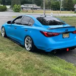 Time-Limited Sale Ravoony Plus Glossy Crystal Blue Sky Car Vinyl Wrap