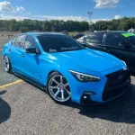 Time-Limited Sale Ravoony Plus Glossy Crystal Blue Sky Car Vinyl Wrap