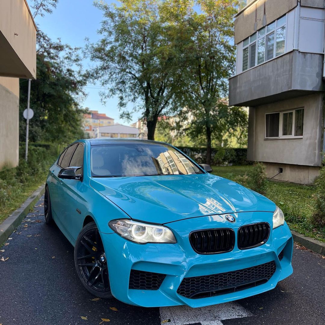 Ravoony Plus PET Glossy Crystal Blue Sky Car Vinyl Wrap