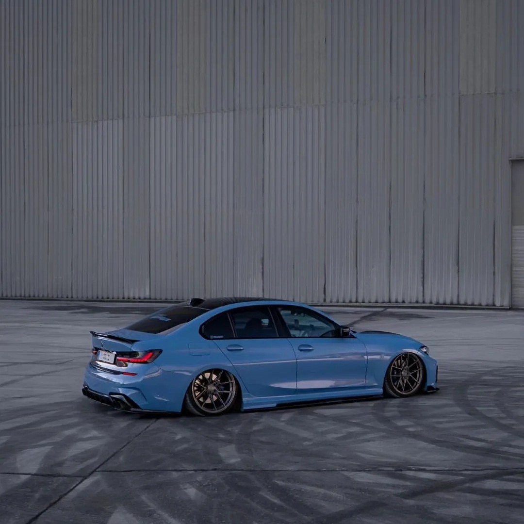 Ravoony Plus Gloss China Blue Car Vinyl Wrap