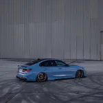 Ravoony Plus PET Gloss China Blue Car Vinyl Wrap