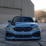 Ravoony Plus PET Gloss China Blue Car Vinyl Wrap