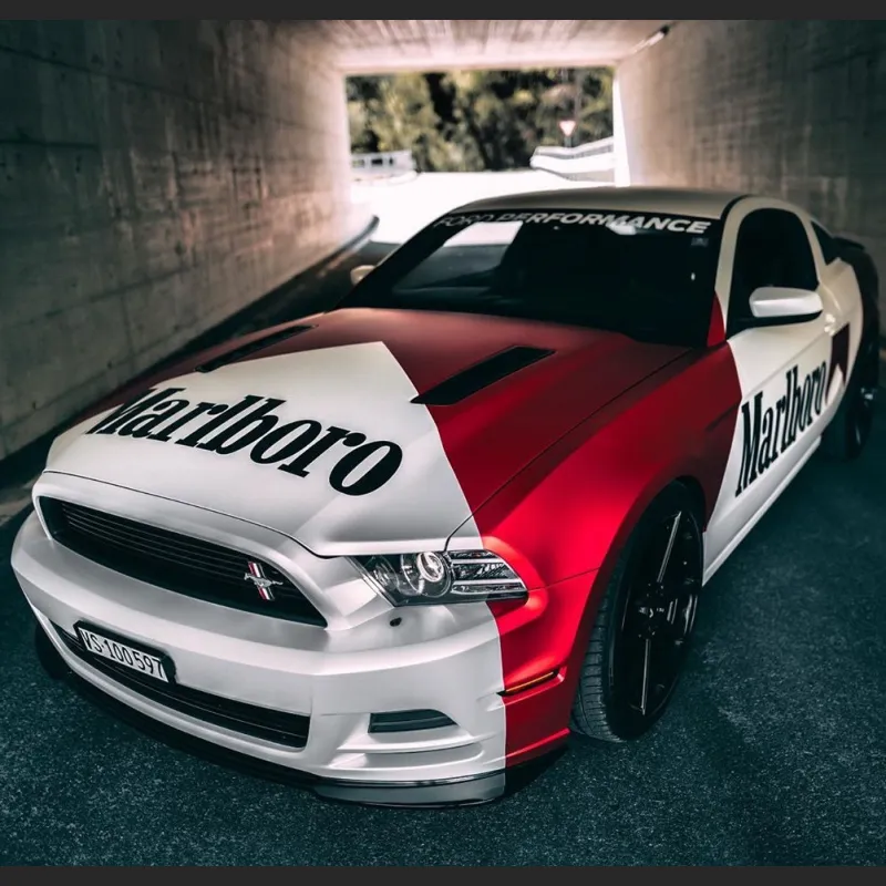 Ravoony Plus Customized Marlboro Car Wrap