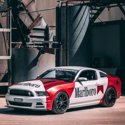 Ravoony Plus Customized Marlboro Car Wrap 01