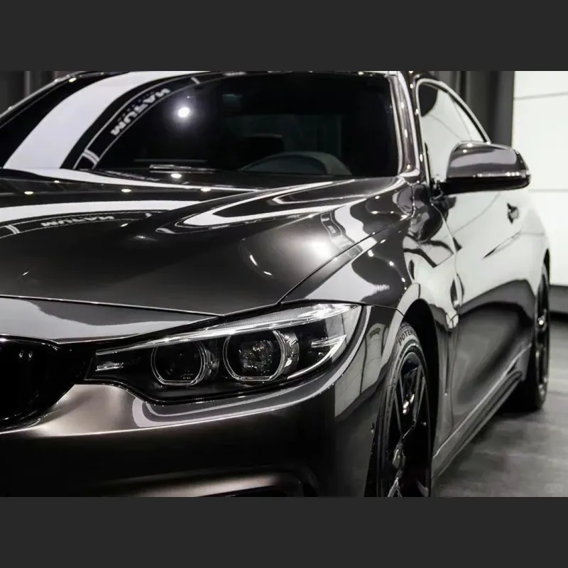 Ravoony Plus Gloss Gunmetal Grey Vinyl Wrap