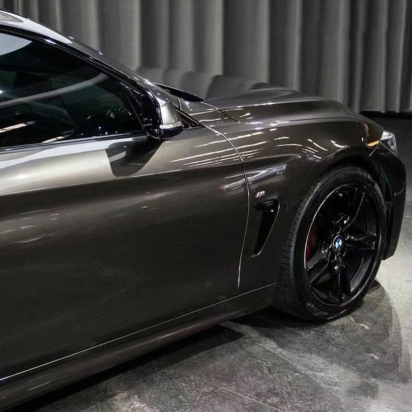 Ravoony Plus Gloss Gunmetal Grey Vinyl Wrap