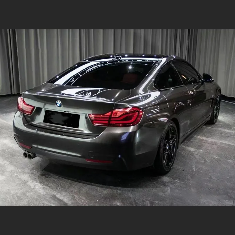 Ravoony Plus Gloss Gunmetal Grey Vinyl Wrap