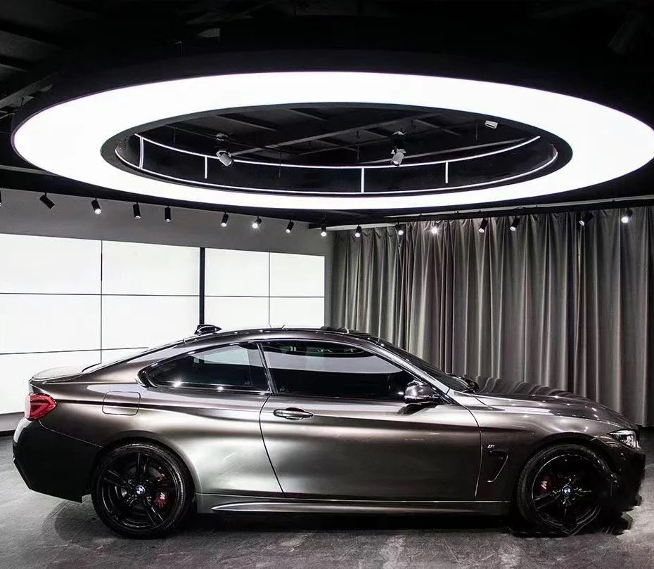 Ravoony Plus Gloss Gunmetal Grey Vinyl Wrap