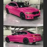 Ravoony Plus Glossy Crystal Rose Red Vinyl Car Wrap